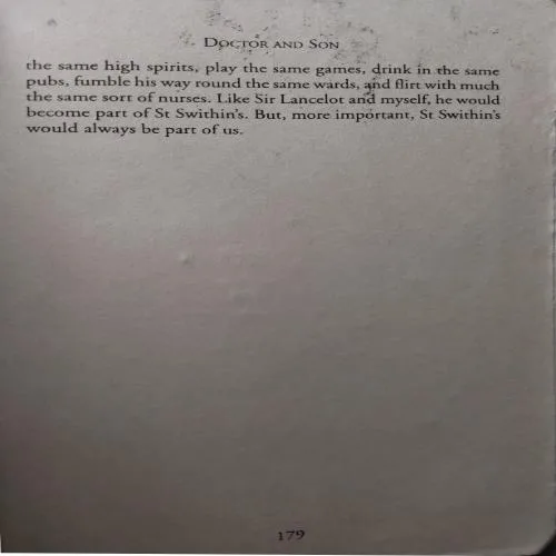 Doctor And Son ( By Richard Gordon ) (Total Pages = 179)