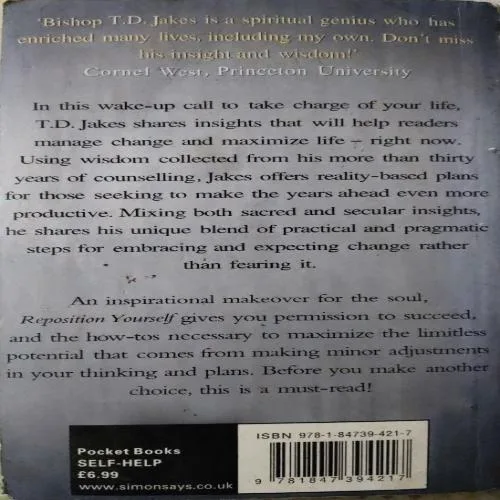 Reposition Yourself (By T.D Jakes) (Total Pages = 278)