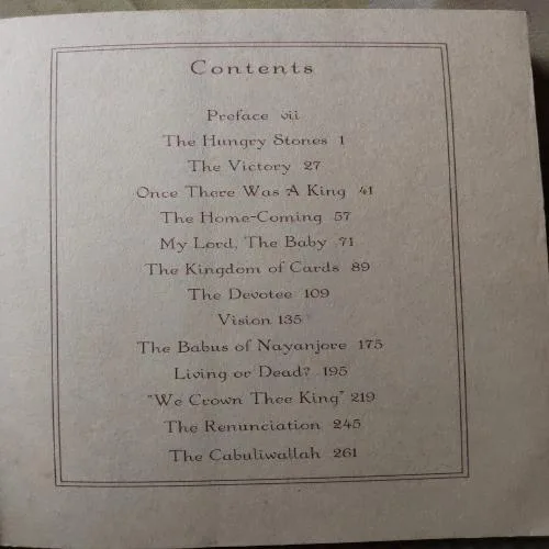 Document_87 Hungry Stones And Other Stories (By Rabindranath Tagore) (Total Pages = 277)