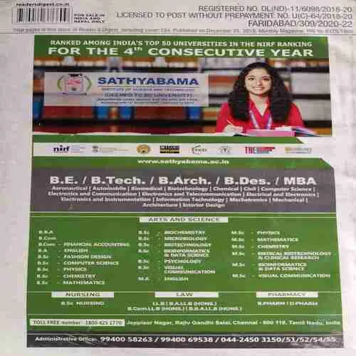 Reader 's Digest ( January 2020 )