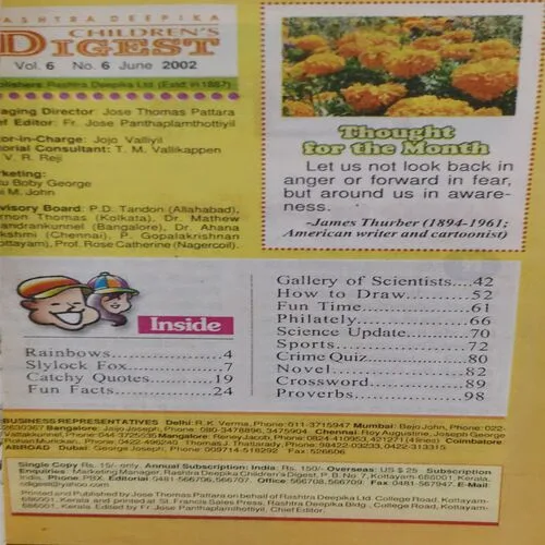 Children 's Digest ( June 2002 ) ( cut on front cover )