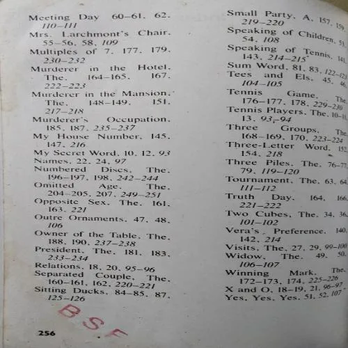 The Great Book Of Puzzles And Teasers (Total Pages = 256)