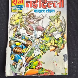 Nai Dilli Fighter Toads Original - Minur cut on all pages on bottom