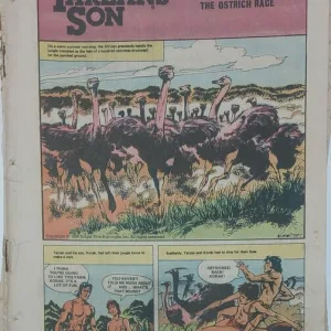 -TARZANS SON THE OSTRICH RACE