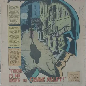 BATMAN -THERE IS NO HOPE IN CRIME ALLEY (No.1) Coverless