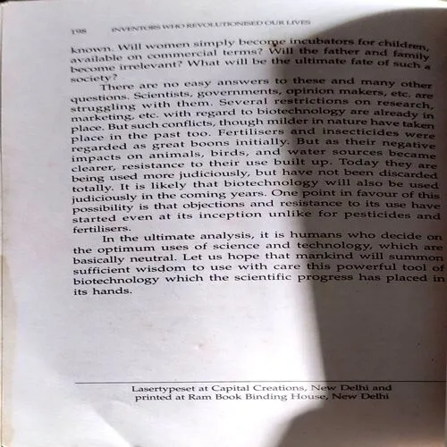 inventions Who Revolutionised Our Lives (pages 198)