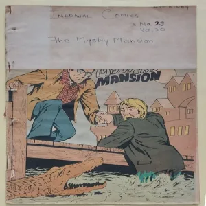 THE MYSTERY MANSION (Vol.20 No.29) indrajal comics