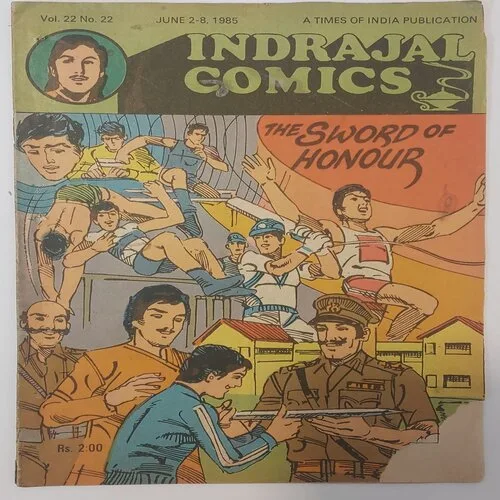 INDRAJAL COMICS THE SWORD OF HONOUR (Vol.22-22)