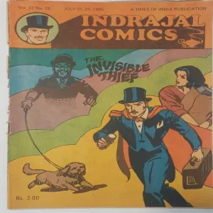 INDRAJAL COMICS THE INVISIBLE THEIF (Vol22-no.29)