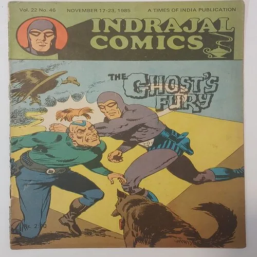 v22-46e INDRAJAL COMICS -THE GHOST'S FURY (Vol.22 No.46)