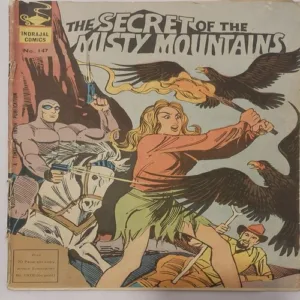 147E THE SECRET OF THE MYSTY MOUNTAINS (No.147) INDRAJAL COMICS