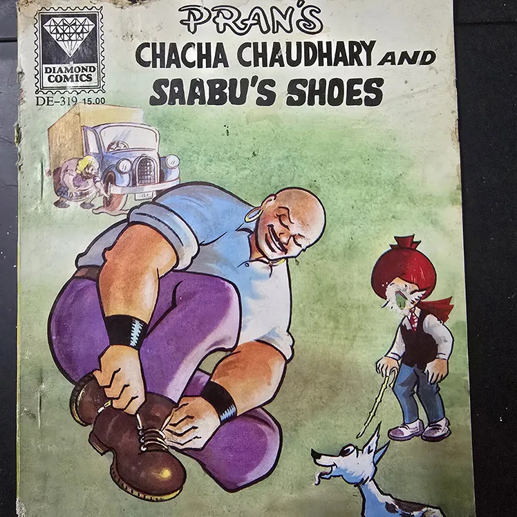 Chacha Chaudhary and Sabus Shoes
