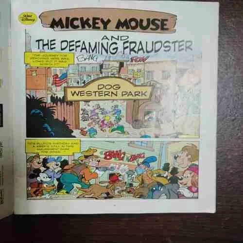 Mickey Mouse The Defaming Fraudster