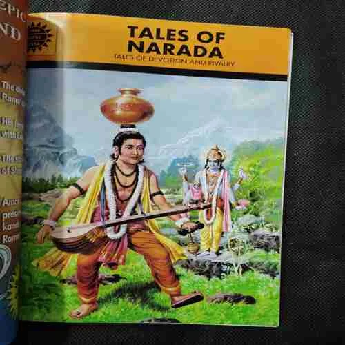 Binding 3in1 [ Dhruva & Ashtavakra , Tales Of Vishnu , Tales Of Narada. ]