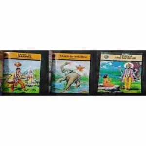 Binding 3in1 [ Dhruva & Ashtavakra , Tales Of Vishnu , Tales Of Narada. ]