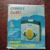 CONGLI POCKET CASSETTE PLAYER BUILT IN SPEAKER CL-701(RADIO AND CASSETTE PLAYER )