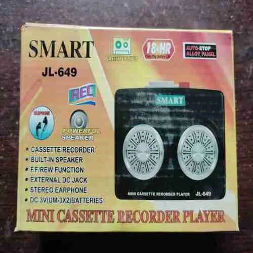 Document 18_85 SMART JL-649 MINI CASSETTE RECORDER PLAYER(RADIO AND CASSETTE PLAYER )