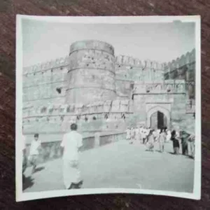 OLD PHOTOGRAPHS (NO.32) ( AMAR SINGH GATE , AGRA FORT , AGRA, INDIA )