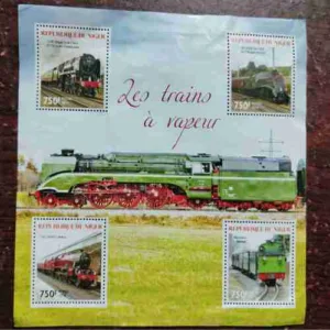 Document 23_1 Republique Du Night , 750F per Stamp .