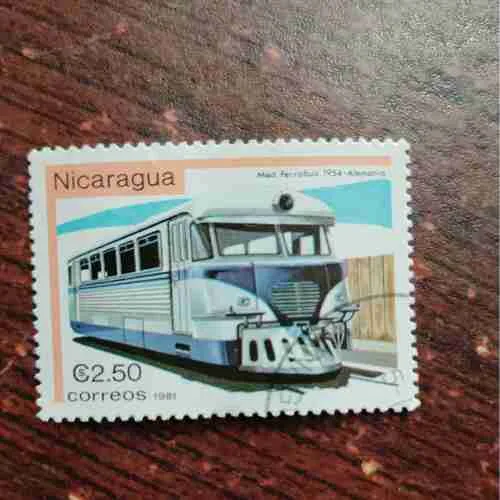 NICARAGUA , 2.50 CORREOS ,1981