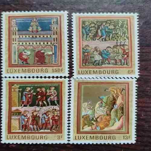 Document 23_287 LUXEMBOURG 13F , 6F ,150F ,3F (SET OF 4)