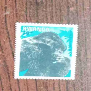 Rwanda ,Mountain gorillas (gorilles de montagne) ,QUESTA , 1983, 70F