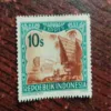 Indonesia railroad train stamps 10s