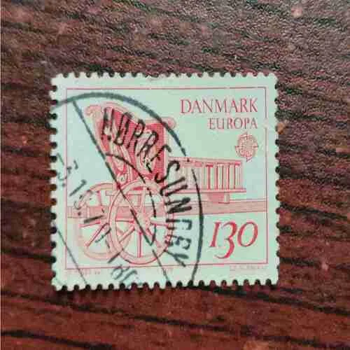 Document 23_67 Europa (C.E.P.T.), specifically focused on the History of the Post. 1.30 Danish Krone.