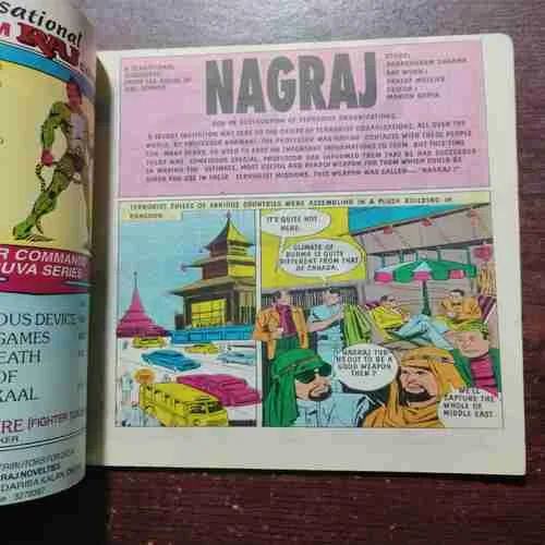 NAGRAJ : FIRST COMICS OF THIS SERIES (Rs,8)