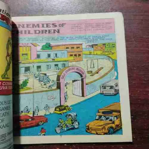 THE ENEMIES OF CHILDREN : NAGRAJ (Rs.8)