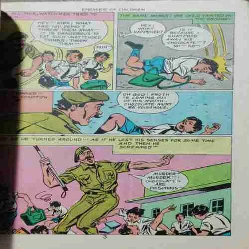 THE ENEMIES OF CHILDREN : NAGRAJ (Rs.8)