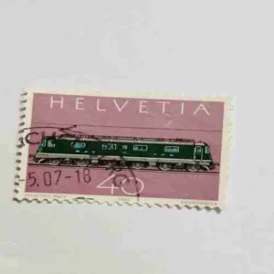 HELVETIA POSTAGE STAMP