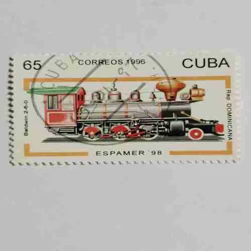 CUBA CORREOS 1996 , ESPAMER '98 ,STAMP