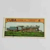 CUBA CORREOS 1984 , LOCOMOTORAS AMTIGUAS 4