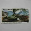 Document 25_7 1990 Guyana Steam Locomotive Stamp (LNER Class A4 60017 Silver Fox)