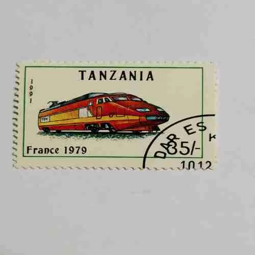 TANZANIA FRANCE 1979 STAMP