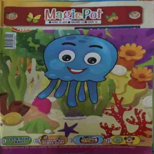 Magic pot ( 16th April 2025 ) (cut on front cover )