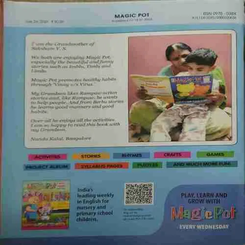 Magic pot ( 24th July 2024 ) (cut on front cover )