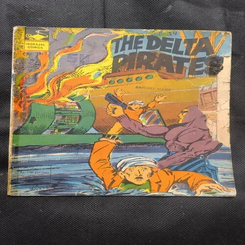 The Delta Pirates ( Front Cover Damage )