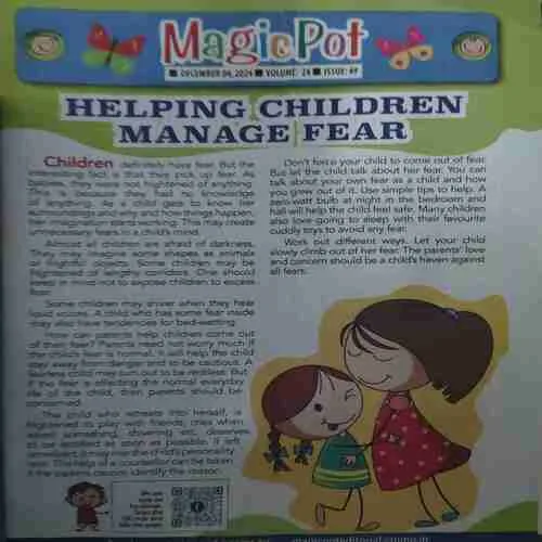 Magic pot ( 4th December 2024 ) (cut on front cover )