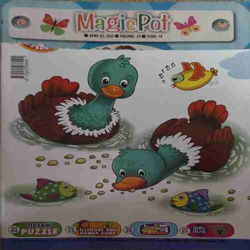 Magic pot ( 2nd April 2025 ) (cut on front cover )