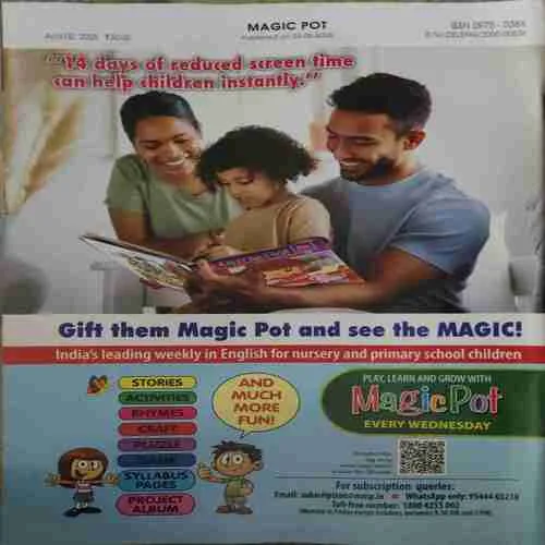 Magic pot ( 2nd April 2025 ) (cut on front cover )