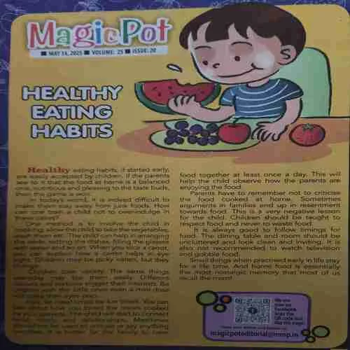 Magic pot ( 14th May 2025 ) (cut on front cover )