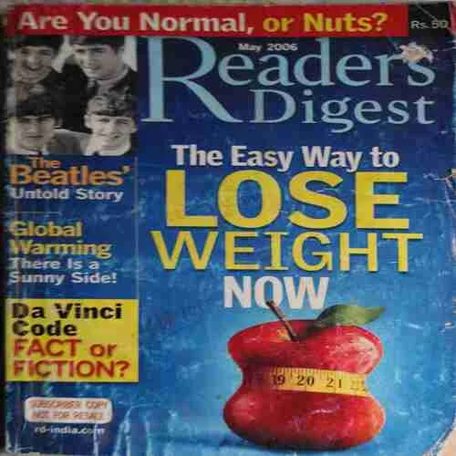 Reader 's Digest ( May 2006 ) ( cut on Front & Last page )