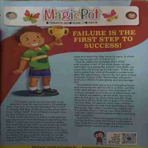 Magic pot ( 5th February 2025 ) (cut on front cover )