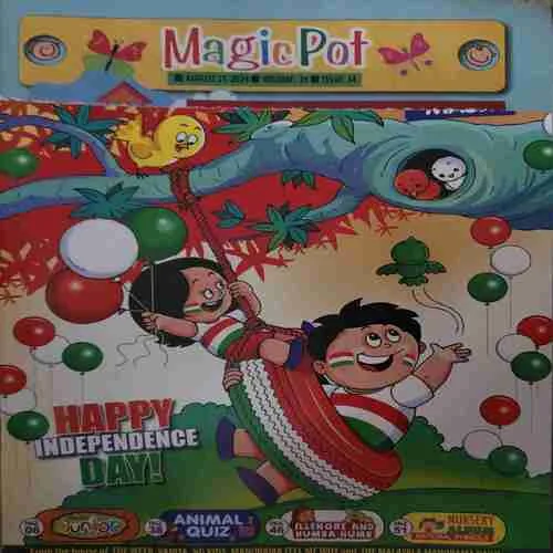 Magic pot ( 21th August 2024 ) (cut on front cover )