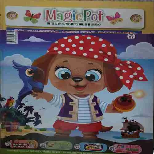 Magic pot ( 12th February 2025 ) (cut on front cover )