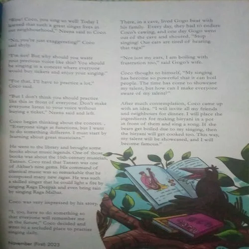 Champak ( Novemberr I 2023) cover page missing