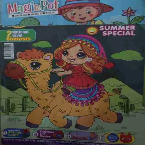 Magic pot ( 4th June 2025 ) (cut on front cover )