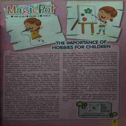 Magic pot ( 18th JUne 2025 ) (cut on front cover )